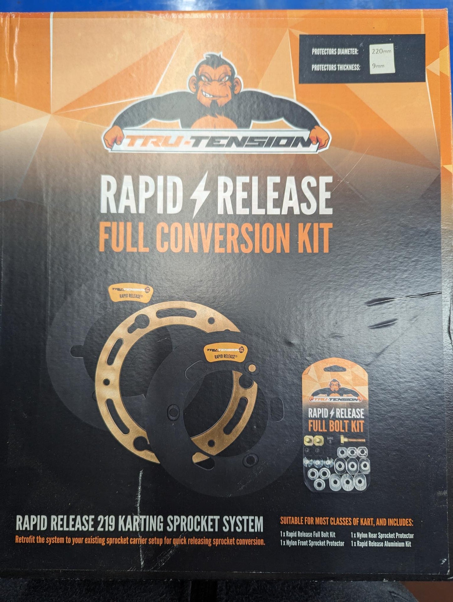 Tru-Tension Rapid Release 220x9mm