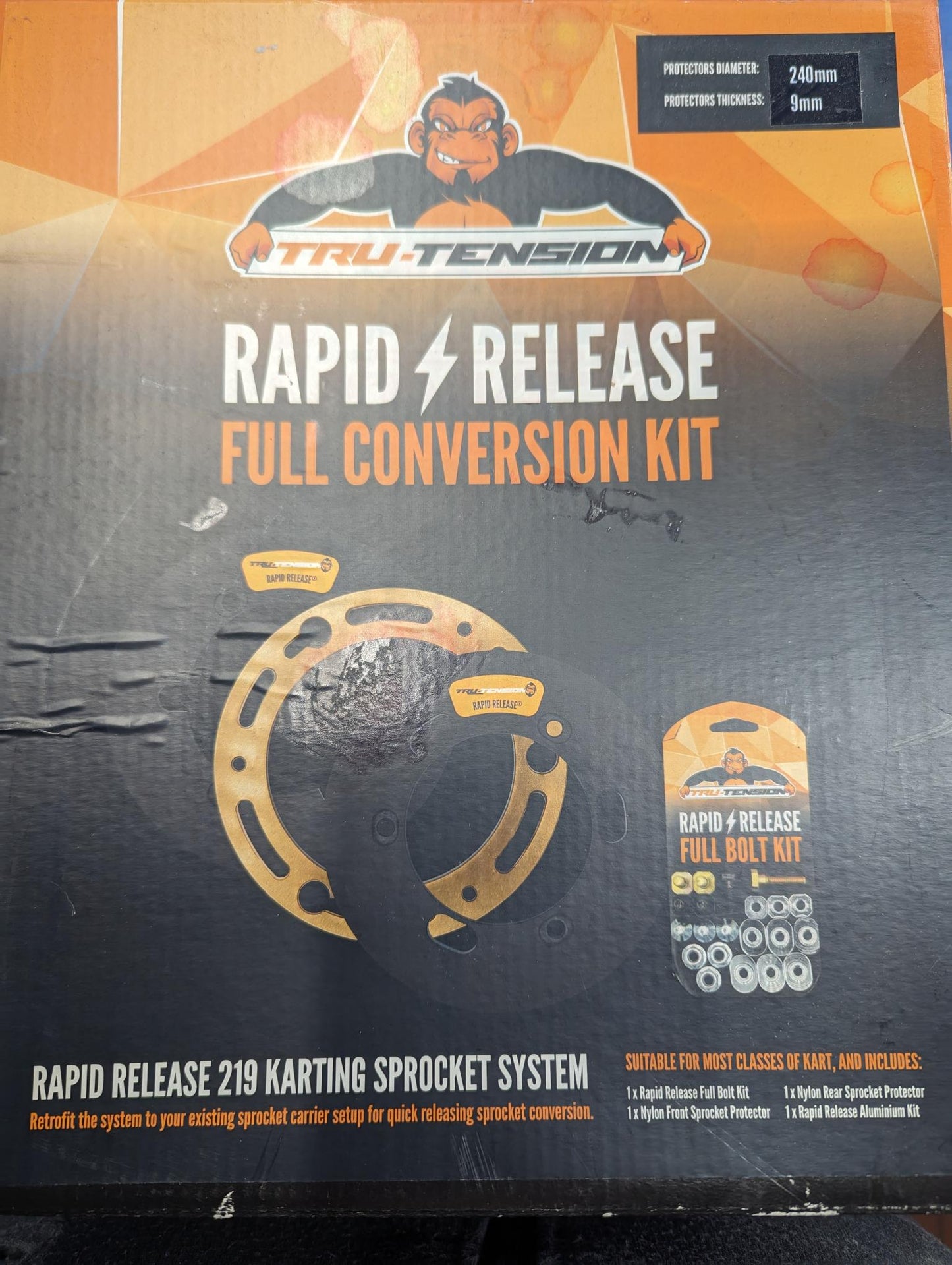 Tru-Tension Rapid Release 240x9mm