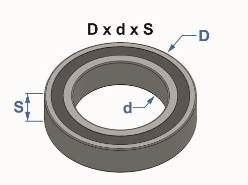 Parolin 950 Sub Axel Bearing